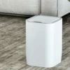 Devanti Motion Sensor Bin White 9L