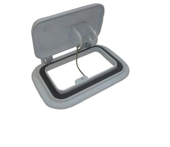 Small Scupper Vent - White 1 Small Scupper Vent - White