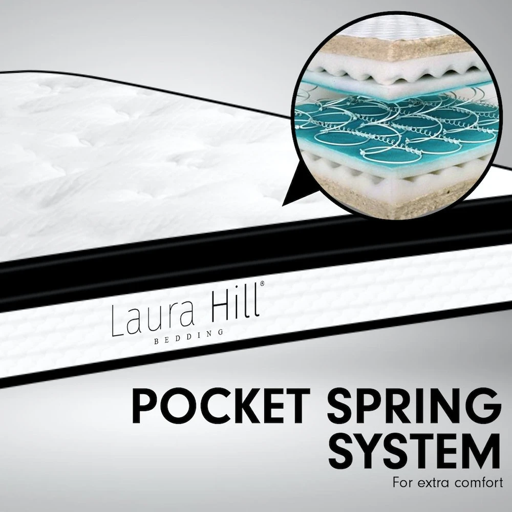 Laura Hill Queen Mattress With Euro Top - 32cm 15 Laura Hill Queen Mattress With Euro Top - 32cm - Image 15