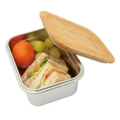 Clevinger Stainless Steel Bamboo Medium Lunch Box 800ml 27 Clevinger Stainless Steel Bamboo Medium Lunch Box 800ml -Outdoor Equipment Sales Shop 1VGyb AFCAVzdYfj1pJbhlbP8