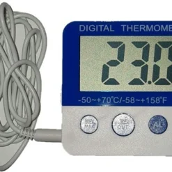 On The Road RV Digital Fridge Thermometer