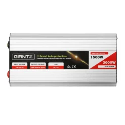 Giantz Power Inverter 1500W/3000W Pure Sine Wave 12V-240V Camping Boat Caravan -Outdoor Equipment Sales Shop 2O hGM6 RX TjVOxULKt1tuLs