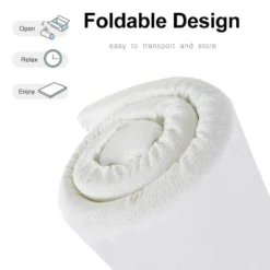 Memory Foam Mattress Topper With Bamboo Cover - Double -Outdoor Equipment Sales Shop 2YYbBvCmw3O 58V jPOI6 YsE 1