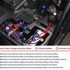 Atem Power 12V 100Ah Lithium Battery LiFePO4 Deep Cycle+Voltage Sensitive Relay 18 Atem Power 12V 100Ah Lithium Battery LiFePO4 Deep Cycle+Voltage Sensitive Relay -Outdoor Equipment Sales Shop 3Z1PDAcQljJkZfzRZR7WJTO38