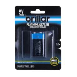 Brillar 9V Platinum Alkaline Battery 2 Pack -Outdoor Equipment Sales Shop 4mHFNVPYbgXlMzLwwfsqq 6hc