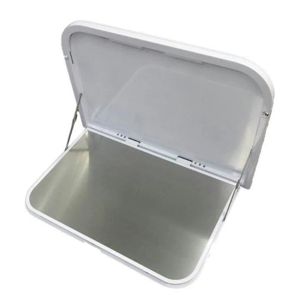 TRA - Caravan External Table 800mm White 2 TRA - Caravan External Table 800mm White - Image 2