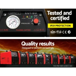 Giantz 60 Amp Inverter Welder Plasma Cutter DC Welding Machine Portable 15A Plug -Outdoor Equipment Sales Shop 5YsbS5Clkx8Vn qt2g BcfXUU