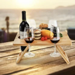 Bamboo Folding Picnic Table, Wine And Snack Table 12 Bamboo Folding Picnic Table, Wine And Snack Table -Outdoor Equipment Sales Shop 6BopHe9D9d8kFeqFu9t8gYWQI