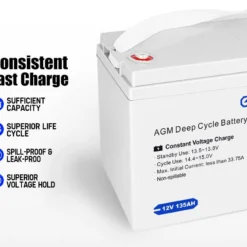 Atem Power 135AH 12V AGM Battery W/ Battery Monitor AMP Lead Acid SLA -Outdoor Equipment Sales Shop 6L7UzAIYEsZ5FPYqOP4itbbq8