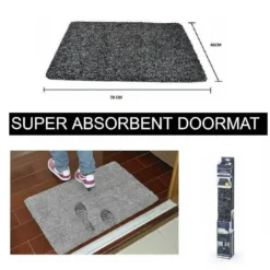 Super Absorbent Doormat Clean Step Mat Microfibre Non-Slip Absorbs Mud Water Pet -Outdoor Equipment Sales Shop 6O8mQbc9PlCNKcwBvAR2m0ULk