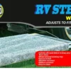 On The Road Rv Wrap Around Step Rug Grey