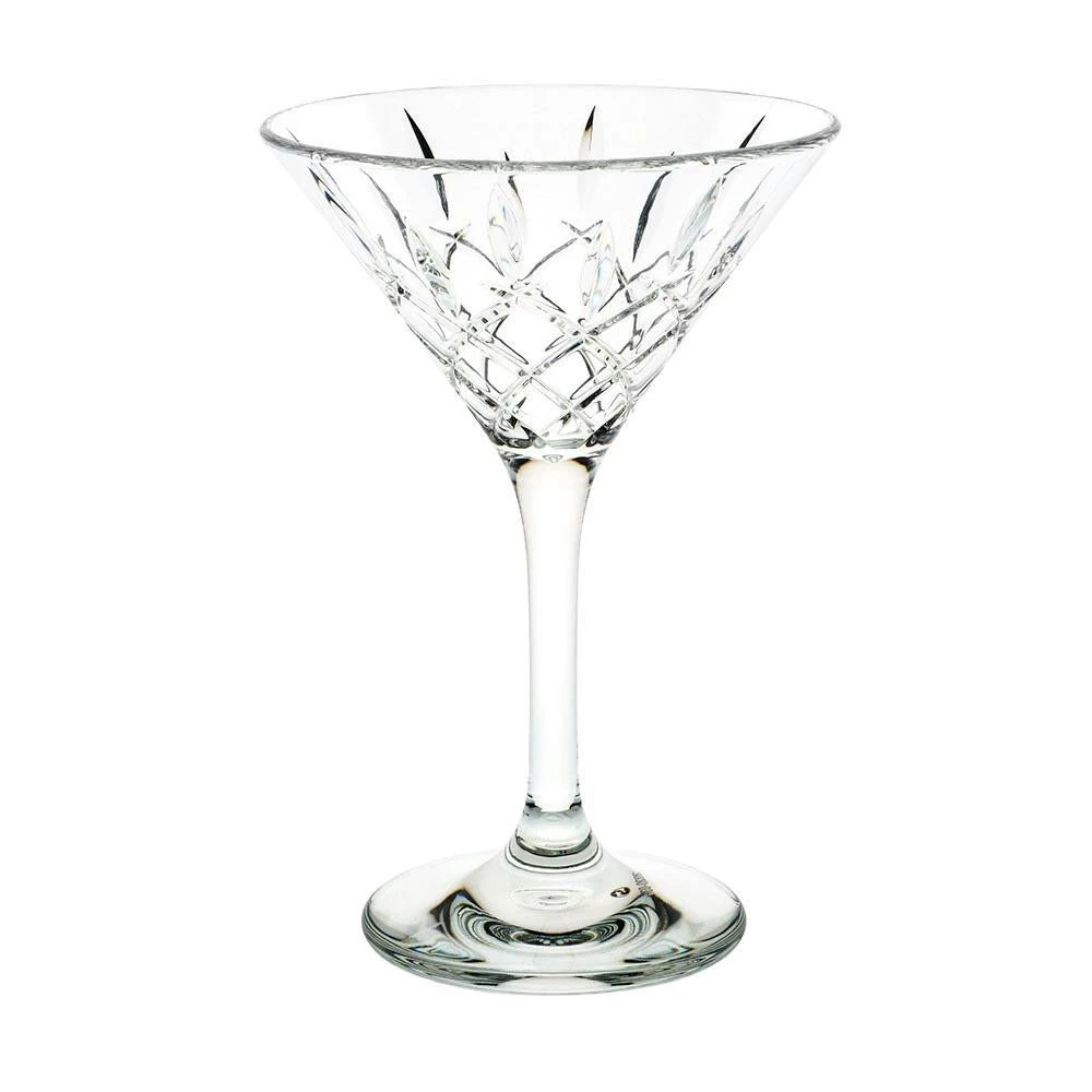 D-Still Unbreakable Diamond Cut Martini Glass 235ml - Set Of 4 2 D-Still Unbreakable Diamond Cut Martini Glass 235ml - Set Of 4 - Image 2