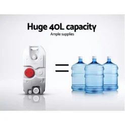 Weisshorn 40L Portable Wheel Water Tanks Tank Camping Caravan Storage Grey 9 Weisshorn 40L Portable Wheel Water Tanks Tank Camping Caravan Storage Grey -Outdoor Equipment Sales Shop 8DdJwGbLSKsBCu4F5Hi1Z5zTw