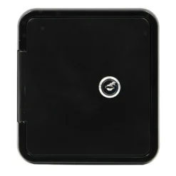 RV FLOMASTER Gravity Water Inlet Hatch - Black