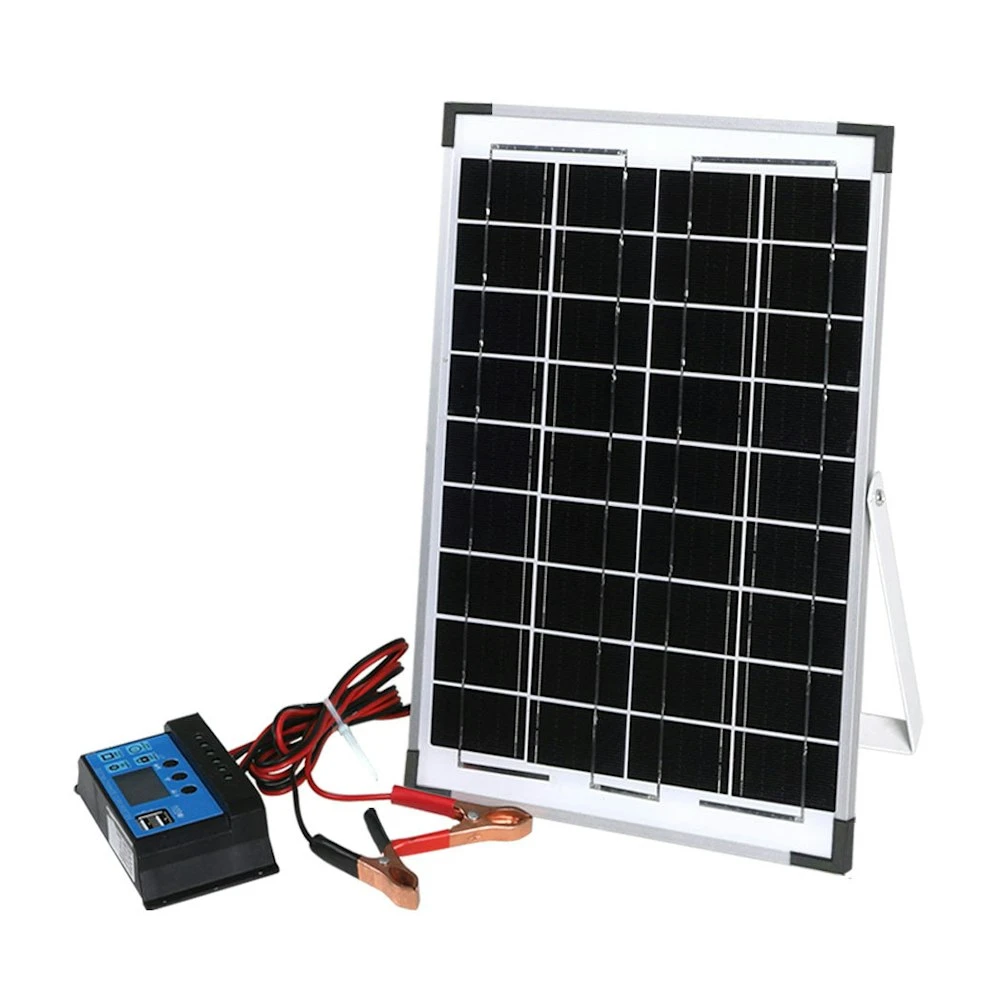 Traderight Group 12V 10W Solar Panel Kit Mono Caravan Folding Camping Charging Controller Kits 1 Traderight Group 12V 10W Solar Panel Kit Mono Caravan Folding Camping Charging Controller Kits