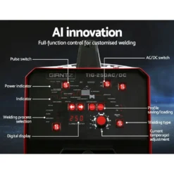 Giantz 3 In 1 AC/DC TIG MMA 250A Inverter Welder Pulse Function Suitable Aluminum -Outdoor Equipment Sales Shop 9Cv6 NLtnc 6 gwFhiA1dPeKI