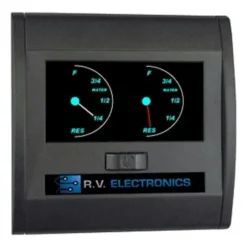 Black Double Lcd Water Level Indicator Gauge Lcd0196