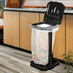 Collapsible Caravan Rubbish Bin Rv Garbage Can Camper Trash Waste Basket 7 Bags -Outdoor Equipment Sales Shop 9fQw WyAI5NR5F6GBsdFUUAhA