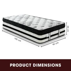 Laura Hill Single Mattress With Euro Top - 34cm 13 Laura Hill Single Mattress With Euro Top - 34cm -Outdoor Equipment Sales Shop 9y23 oppCIAtxxmgpiQfxezwE