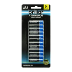 24 Pack Of AAA Platinum Alkaline Batteries