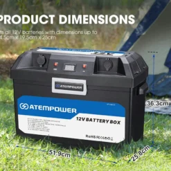 Atem Power Battery Box Dual Battery System With In Built VSR Isolator -Outdoor Equipment Sales Shop AB8CxvPMI3HJdnLXdengSAgY