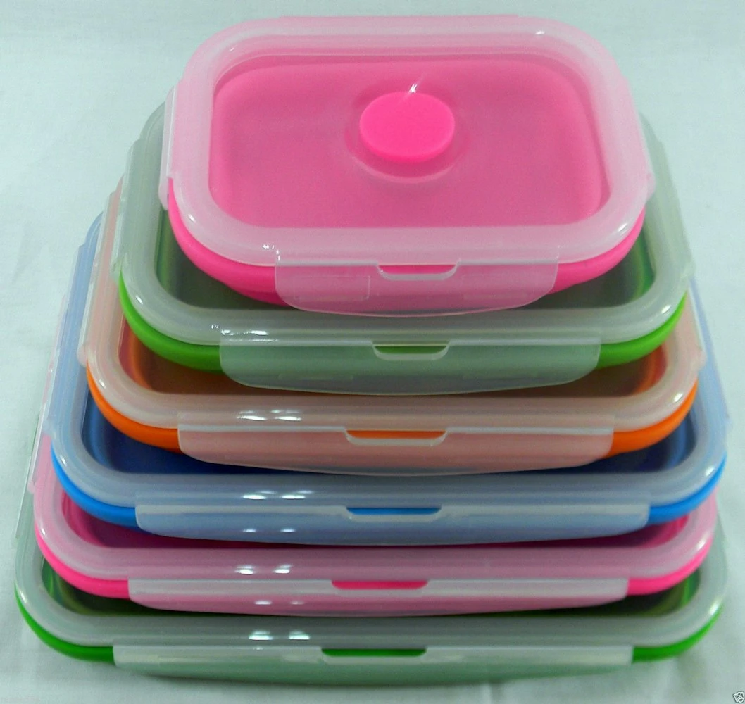 Set Of 6 Silicone Rectangle Storage Containers Caravan 8 Set Of 6 Silicone Rectangle Storage Containers Caravan - Image 8