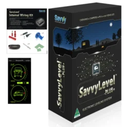 SavvyLevelRV For Motorhomes & DIY Internal Wiring Kit