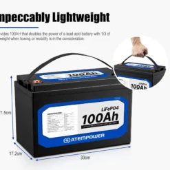 ATEMPOWER 12V 100Ah Lithium LiFePO4 Battery 19 ATEMPOWER 12V 100Ah Lithium LiFePO4 Battery -Outdoor Equipment Sales Shop CTyPUNSAp4yefxuDotsGqNw o