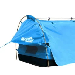Mountview Double Swag Camping Swags Canvas Dome Tent Free Standing Navy 13 Mountview Double Swag Camping Swags Canvas Dome Tent Free Standing Navy -Outdoor Equipment Sales Shop CUODE4rIge9FCTuU9URwTYf3Q 1