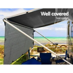 Weisshorn 3.7M Caravan Privacy Screens 1.95m Roll Out Awning -Outdoor Equipment Sales Shop CxNIZbcQa1n27l161PcSbbDAQ 3