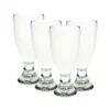 D-Still Unbreakable Beer Glass With Bubble Base 425ml - Set Of 4