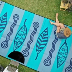 Gum Leaves & Waterholes Mat 2.4X5M -Outdoor Equipment Sales Shop DJ94Q5WgtzE6GZDbqsni3qiok