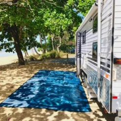 Gum Leaves & Waterholes Mat 2.4X5M -Outdoor Equipment Sales Shop EAiNK1HuxfkSuc1CLw sVGTGk