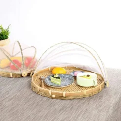 Davis & Waddell Collapsible Mesh Food Cover With Bamboo Tray 8 Davis & Waddell Collapsible Mesh Food Cover With Bamboo Tray -Outdoor Equipment Sales Shop EgeCPk5qbhgib4nTLn80UFq0A