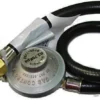 Gas Safety Gauge Pol With Hose & Regulator