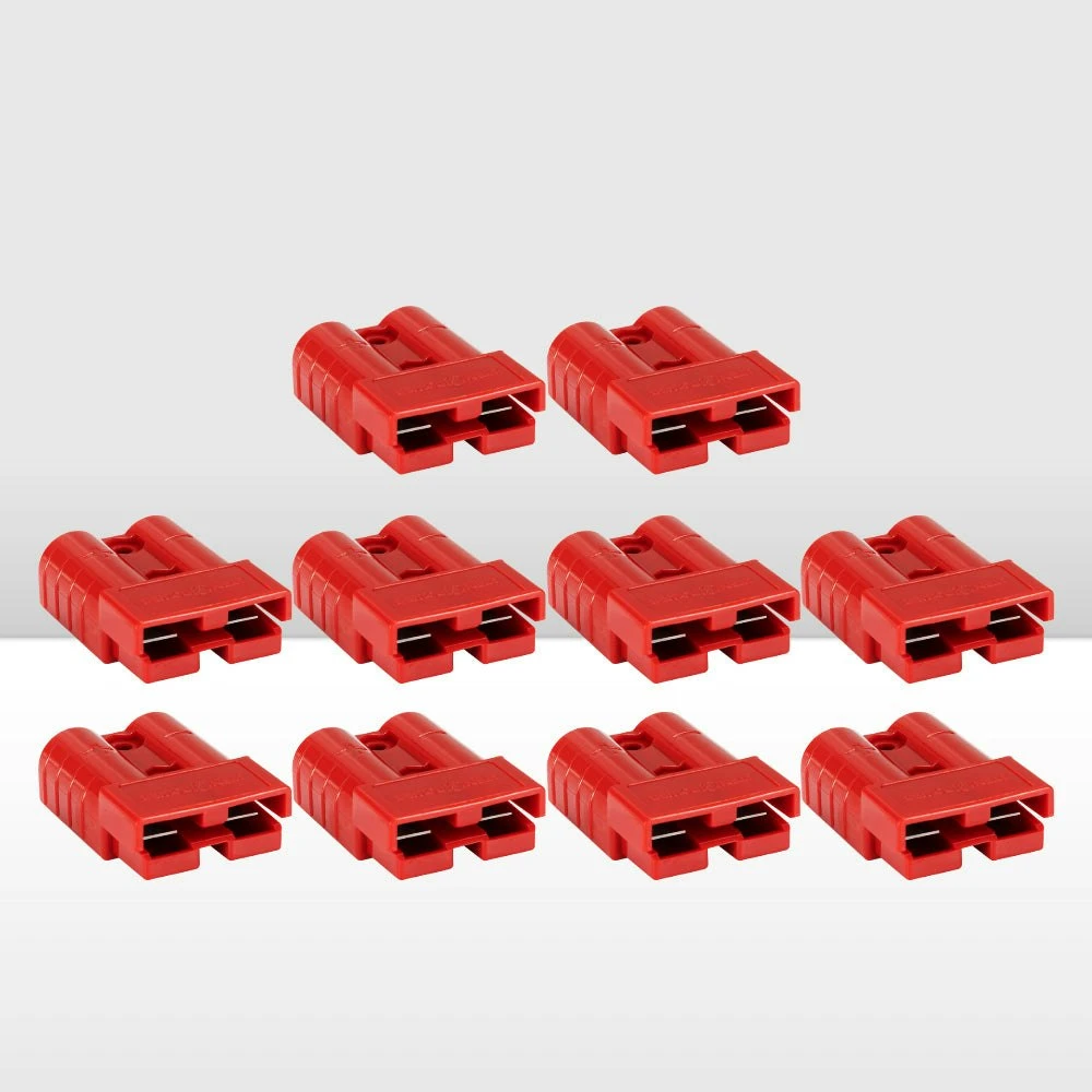 10x 50AMP Anderson Style Plug Red 1 10x 50AMP Anderson Style Plug Red