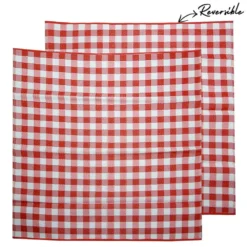 Cherry Gingham Mat 1.8X1.8M