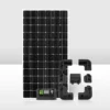 Atem Power 12V 250W Solar Panel Kit Mono Fixed + Solar Mounting Brackets