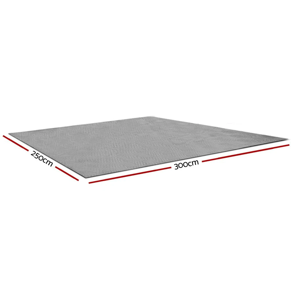 Weisshorn 6M Annex Matting Pack Of 2x 3 X2.5m Floor Mats Mesh Camping Picnic 2 Weisshorn 6M Annex Matting Pack Of 2x 3 X2.5m Floor Mats Mesh Camping Picnic - Image 2
