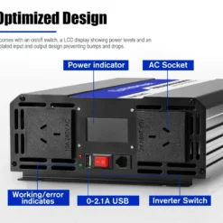 3000W-6000W Pure Sine Wave Power Inverter 12V To 240V Car Caravan Camping Boat 17 3000W-6000W Pure Sine Wave Power Inverter 12V To 240V Car Caravan Camping Boat -Outdoor Equipment Sales Shop HiucqsoW4rppuX6sRS7wQKZ5c