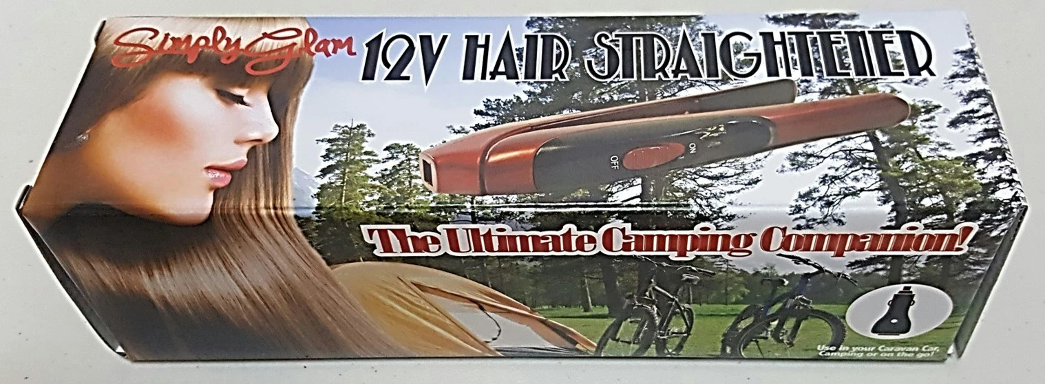 12volt Hair Straightener RED 3 12volt Hair Straightener RED - Image 3