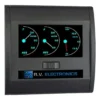 Black Double Water Level Indicator With Voltmeter Lcd0202