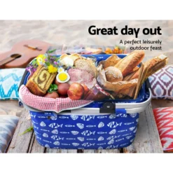Alfresco Picnic Basket Folding Large Bag -Outdoor Equipment Sales Shop IXewqNIPyBUF2jNUjiiwJMgx8