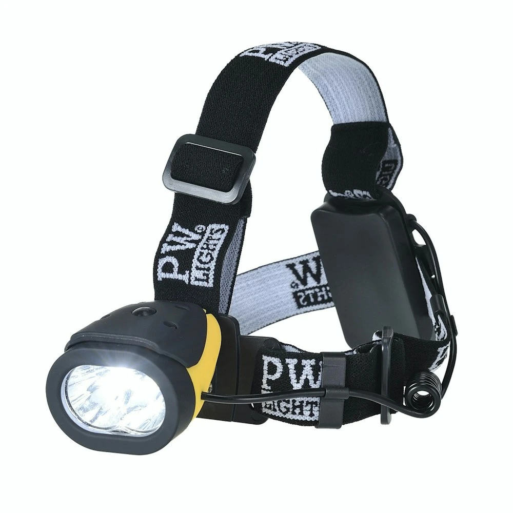 Portwest PA63 Dual Power Head Light Torch Headlamp Flashlight Camping - Black 2 Portwest PA63 Dual Power Head Light Torch Headlamp Flashlight Camping - Black - Image 2