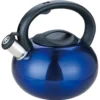 Royal Deluxe Stainless Steel Whistling Kettle 2.5L Blue