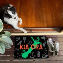 KIA ORA Doormat -Outdoor Equipment Sales Shop JJj82rKbLxg MxLwOK0svigqA