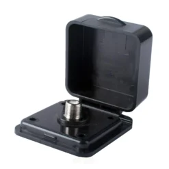Square Rv Tv Inlet Black