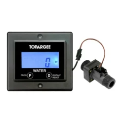 Topargee Flush Mount Water Tank Gauge H2F-FM