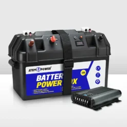 Atem Power 12V 20A DC To DC Battery Charger MPPT Dual Battery