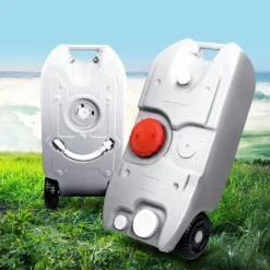 Weisshorn 40L Portable Wheel Water Tanks Tank Camping Caravan Storage Grey 13 Weisshorn 40L Portable Wheel Water Tanks Tank Camping Caravan Storage Grey -Outdoor Equipment Sales Shop LtC2c48e0zxRazcJtIk9mhULQ